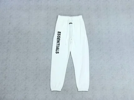 Essential White Classic Sweatpants