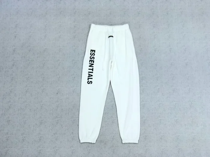 Essential White Classic Sweatpants