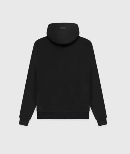 Black Essentials Fear of God Baseball Hoodie
