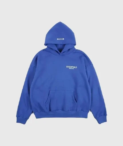 Blue Essentials Hoodie