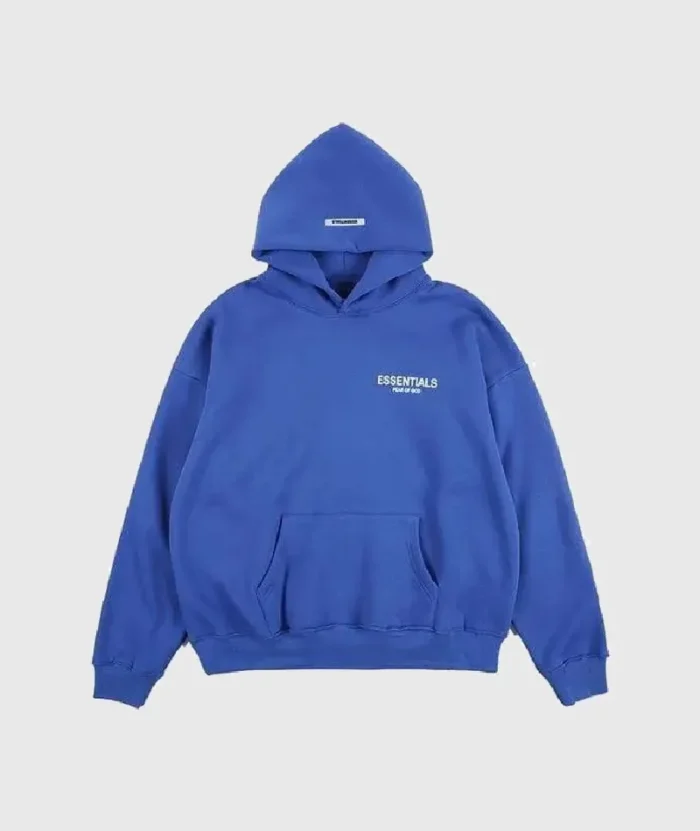 Blue Essentials Hoodie