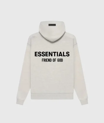 Grey Essentials Friend Of God Hoodie