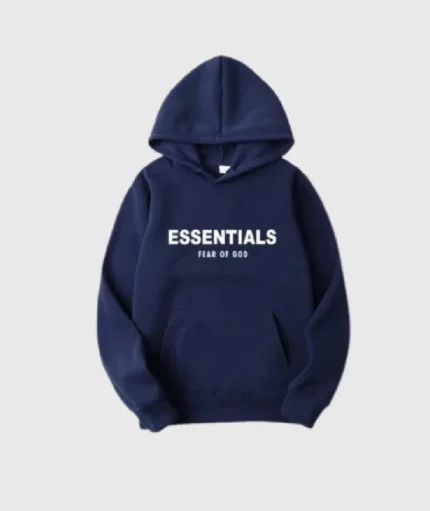 Essentials Fear of God Oversized Hoodie Navy