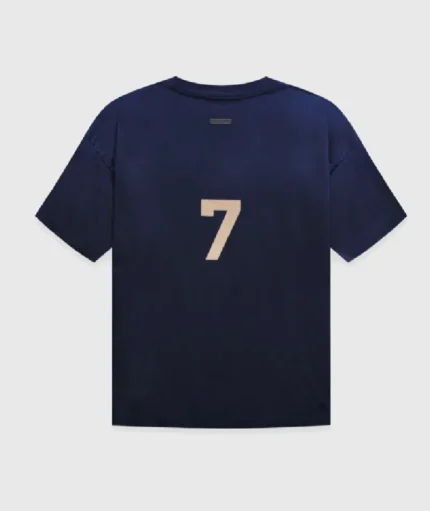 Navy Blue Essentials Fear of God 7 Tee