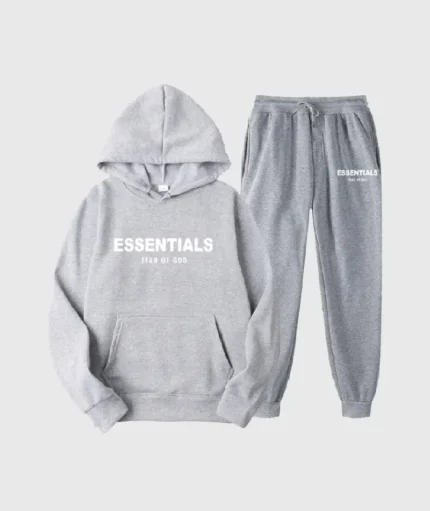 Grey Essentials Fear of God Tracksuits