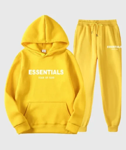 Essentials Fear of God Tracksuits Basic Yellow