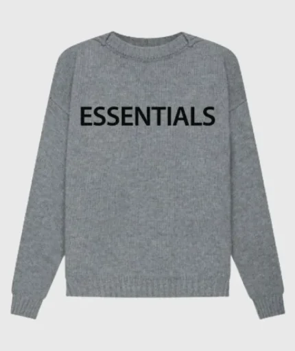 Essentials Overlapped Sweatshirt Gray
