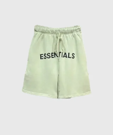 Fear of God Essentials Green Shorts